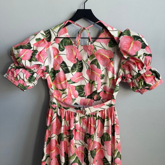 Agua by Agua Bendita Amapola Anturios Dress Size Small - Picture 9 of 15